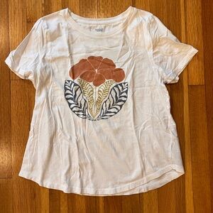 Anthropologie Parrot Paints x Maeve tee shirt
